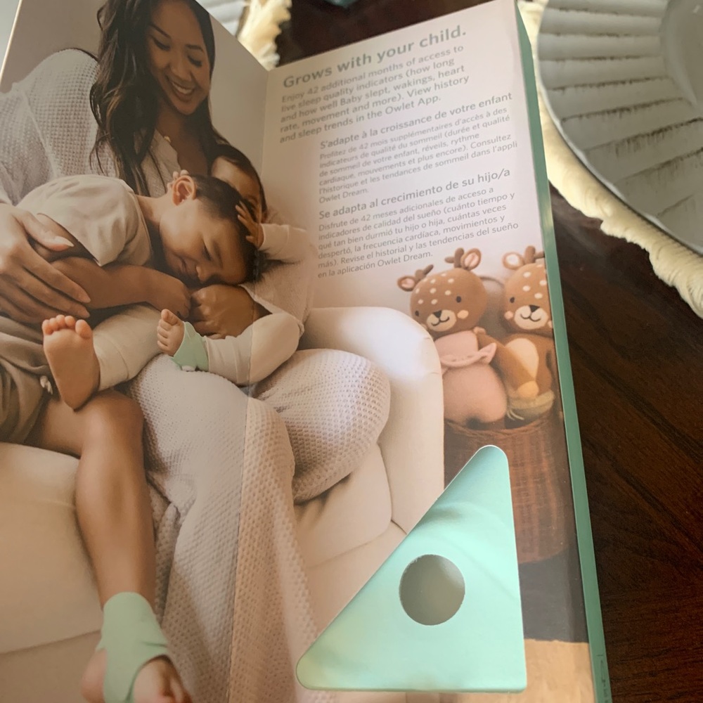 Owlet Extension Dream sock pack mint color new